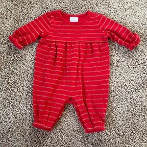 Hanna Andersson Baby Sparkle Holiday Romper
